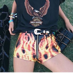 Flame Shorts
